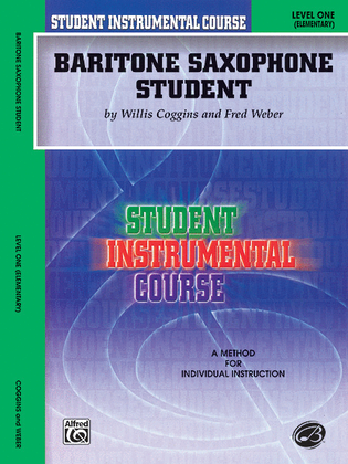 Book cover for Student Instrumental Course Baritone Saxophone Student