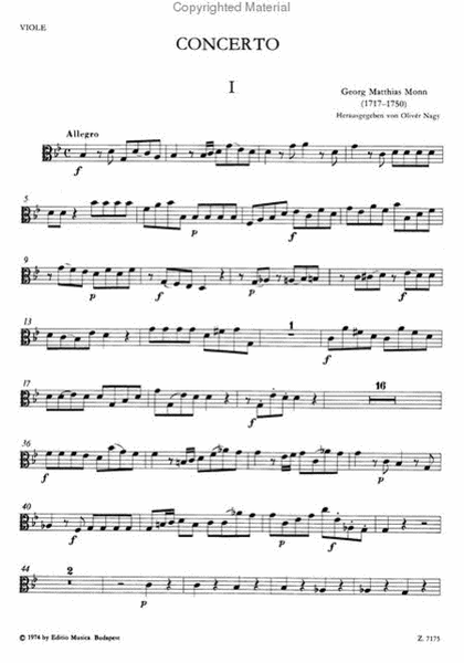 Concerto for Cello in G Minor