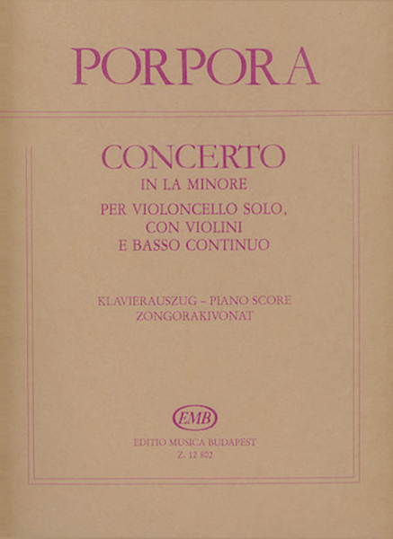 Concerto In La Minore