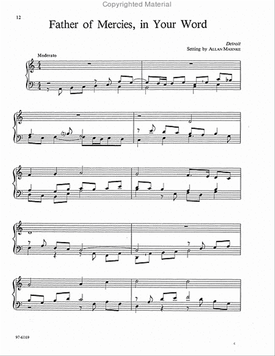 The (Really) Little Organ Book Organ scores gallery preview page 6
