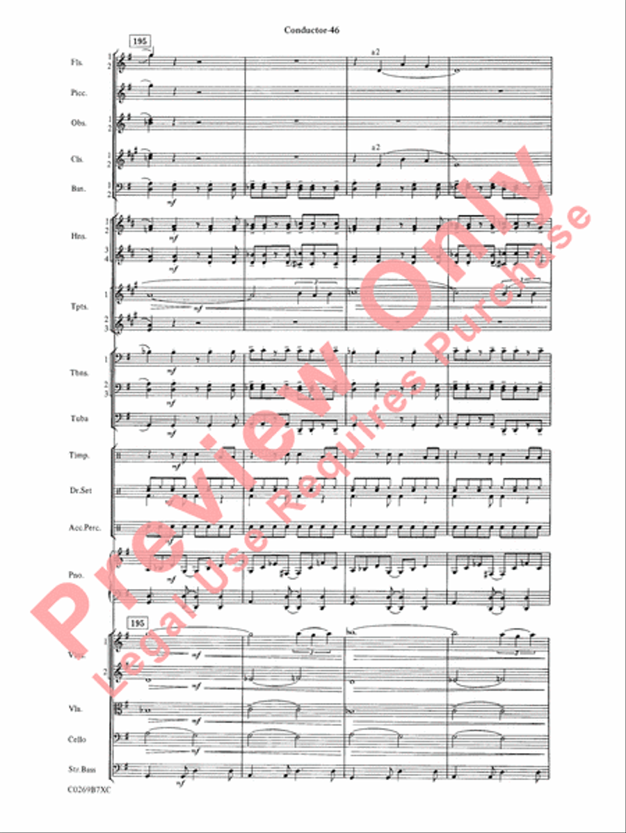 Leroy Anderson Favorites Leroy Anderson Favorites Full Orchestra scores gallery preview page 49