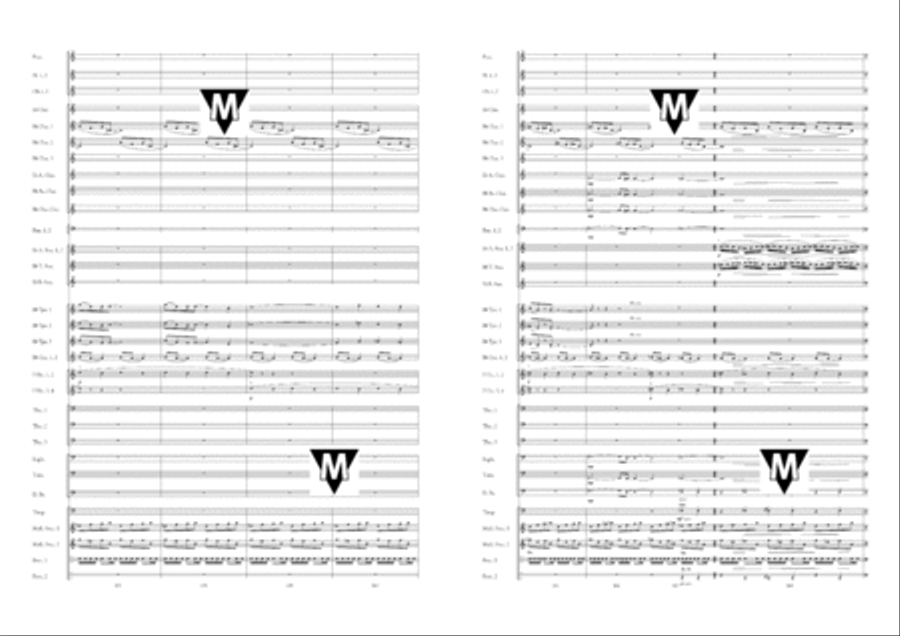 The Idol of the Flies Concert Band scores gallery preview page 19