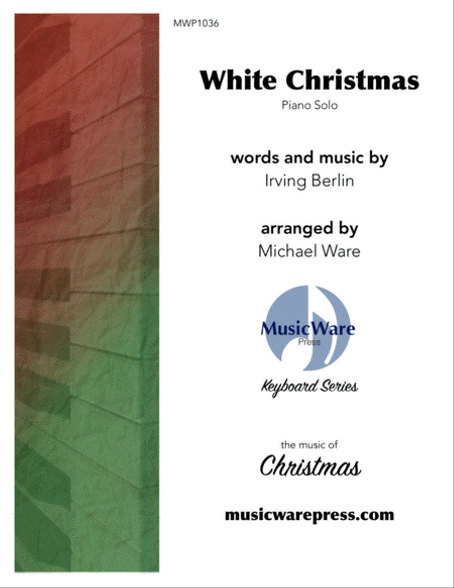 White Christmas Piano Solo scores gallery preview page 1