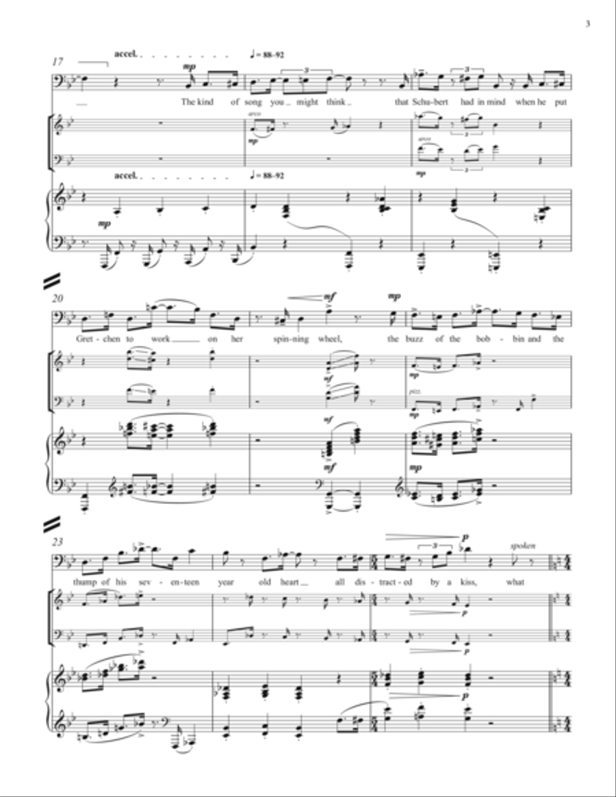 Not that kind of song Piano Trio scores gallery preview page 3