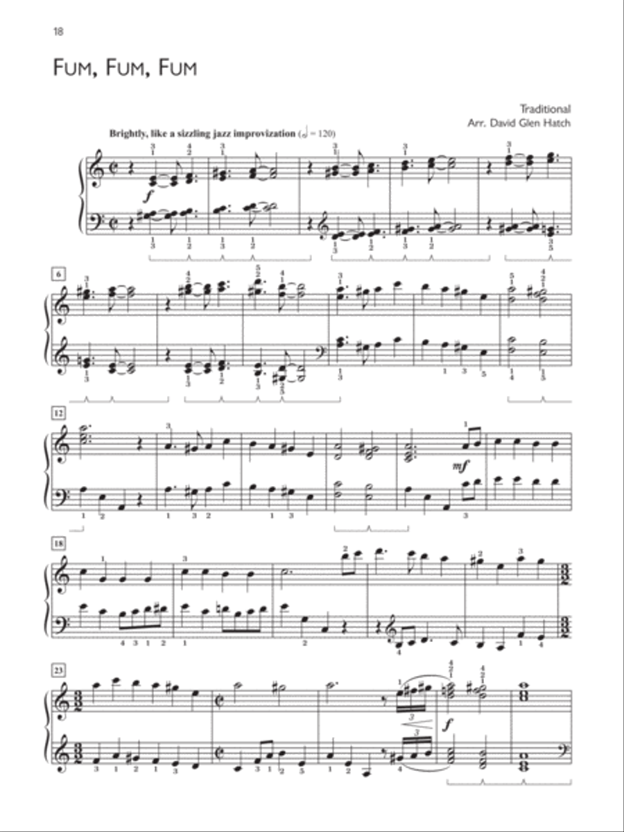 Popular Performer -- Christmas Carols Piano Solo scores gallery preview page 5