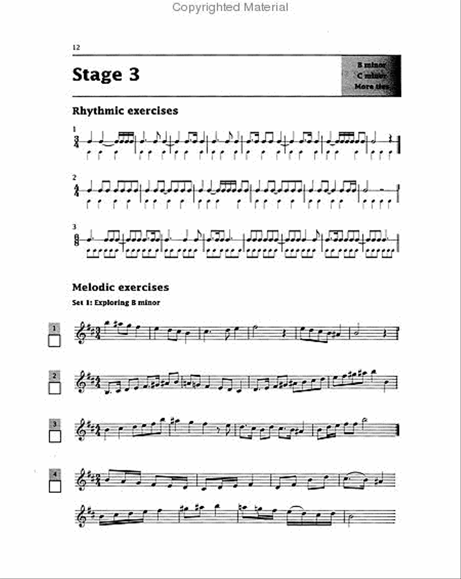 Improve Your Sight-reading! Violin, Level 5 Violin scores gallery preview page 4