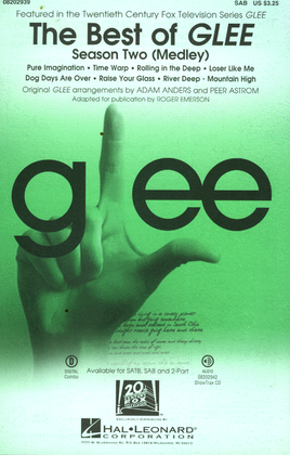 Book cover for The Best of Glee - Season Two (Medley)