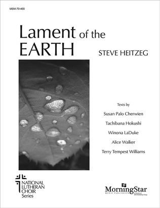 Lament of the Earth (Choral Score)
