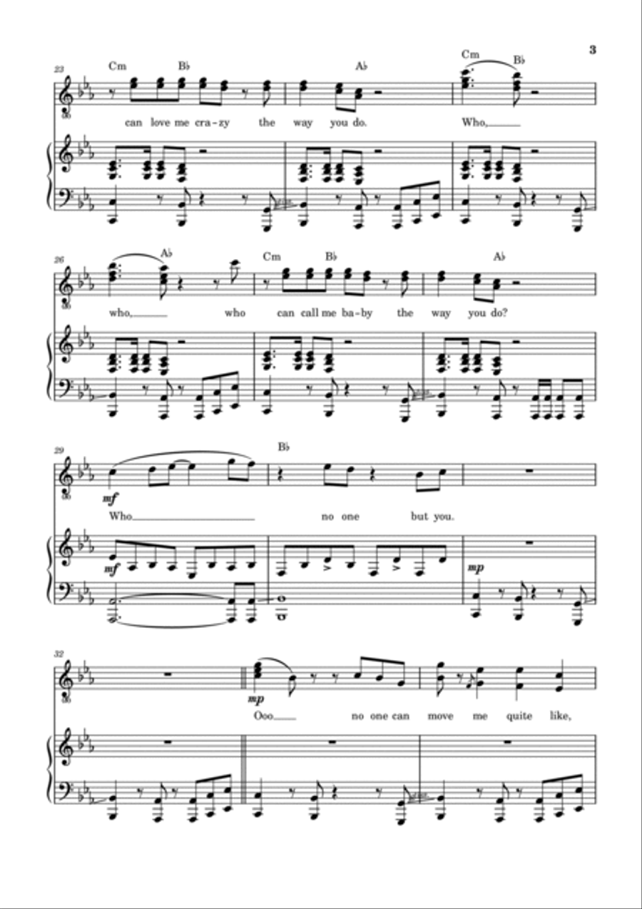 Who Voice scores gallery preview page 4