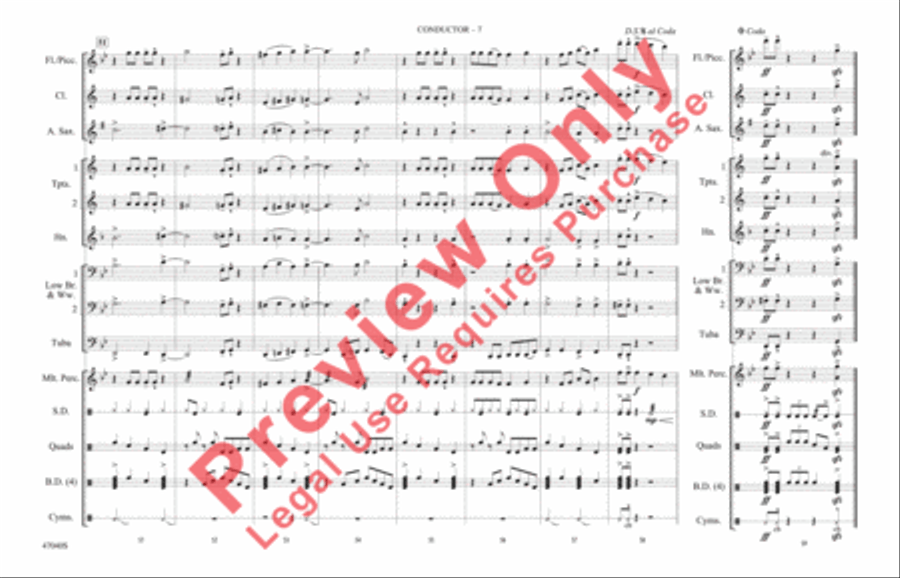 That's What I Like Marching Band scores gallery preview page 8