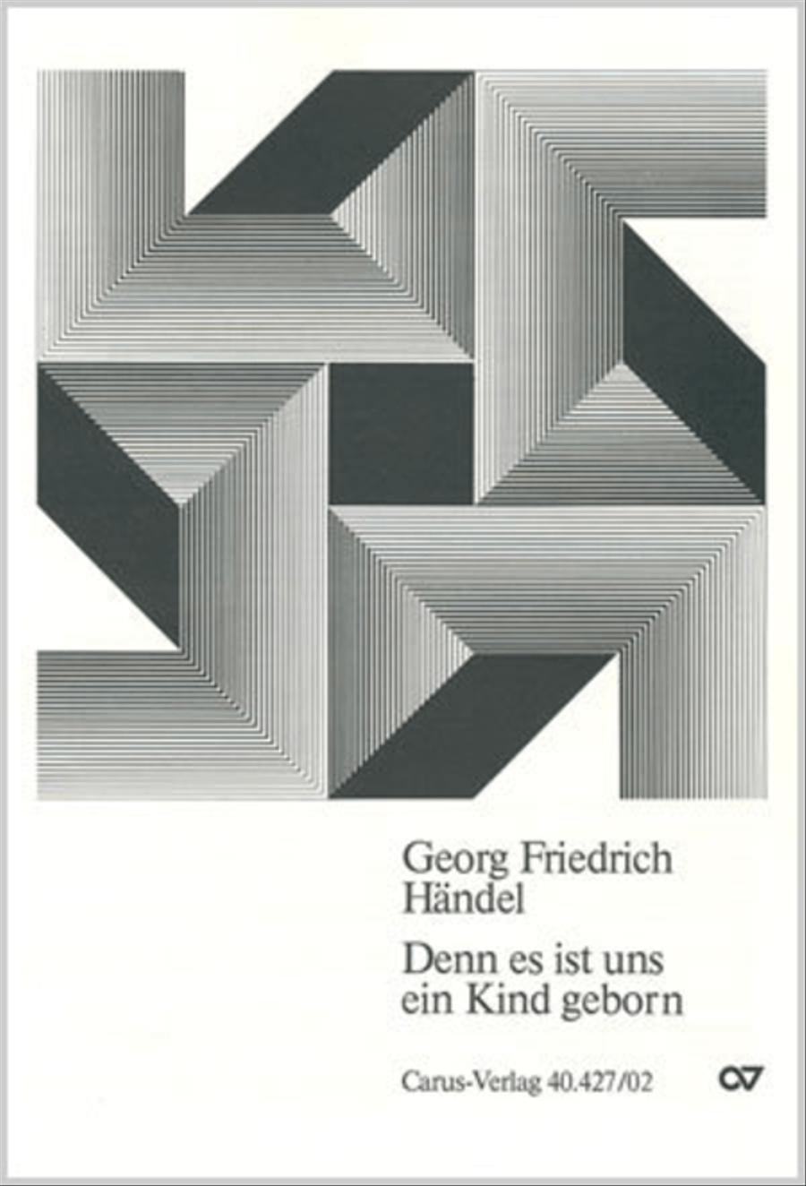 For unto us a child is born (Denn es ist uns ein Kind geboren) Orchestra scores gallery preview page 1