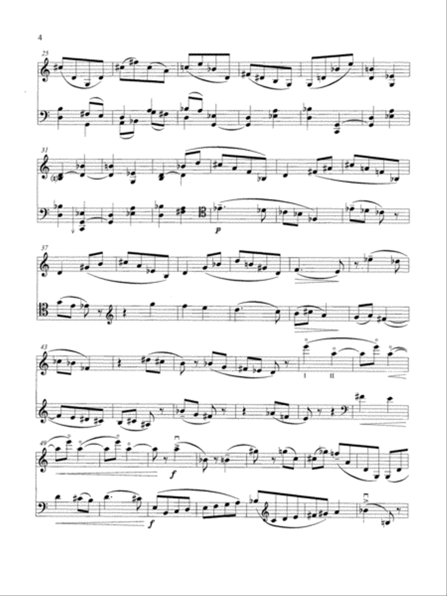 Duo for Violin and Cello (Downloadable)