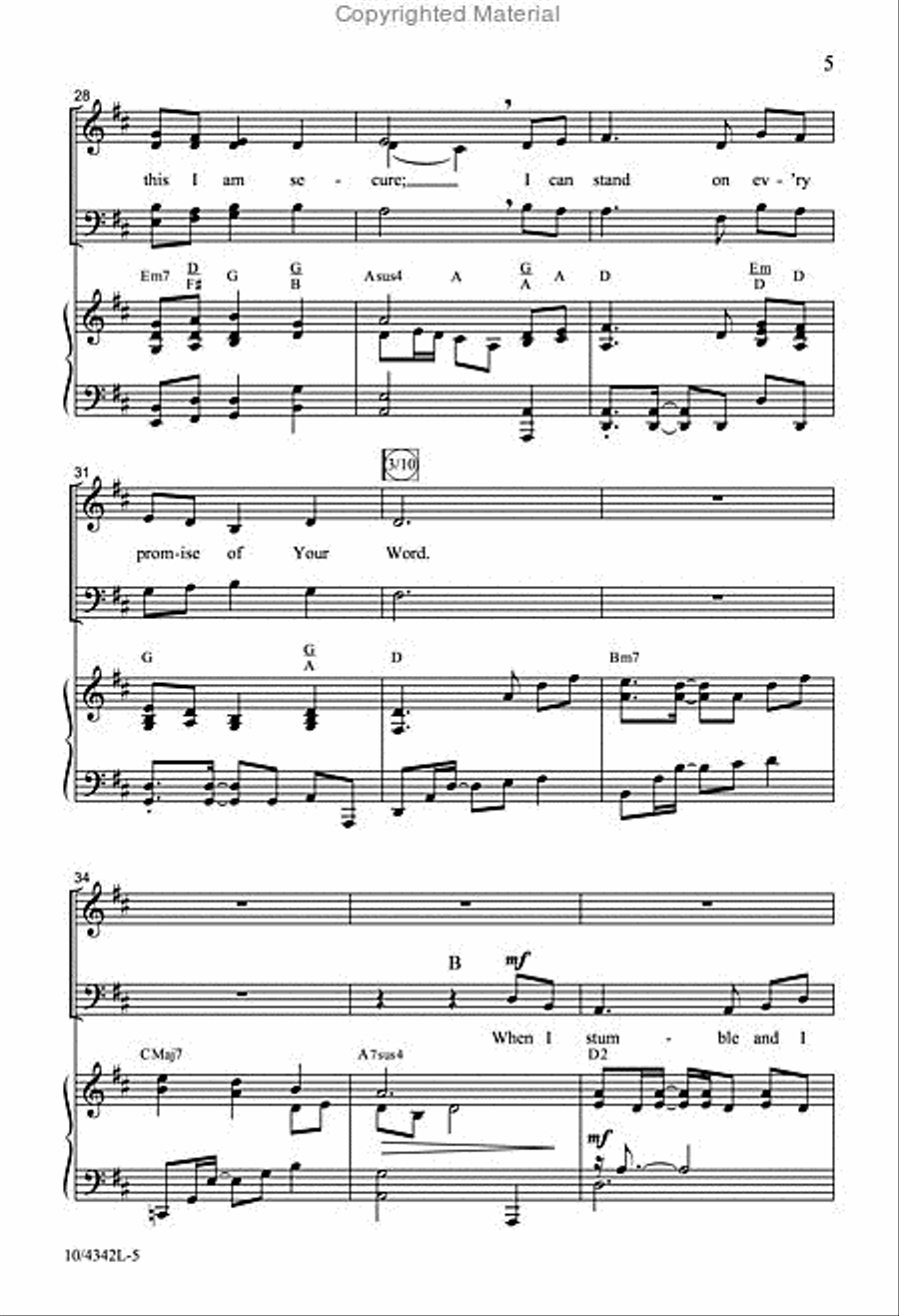 Every Promise 4-Part scores gallery preview page 5