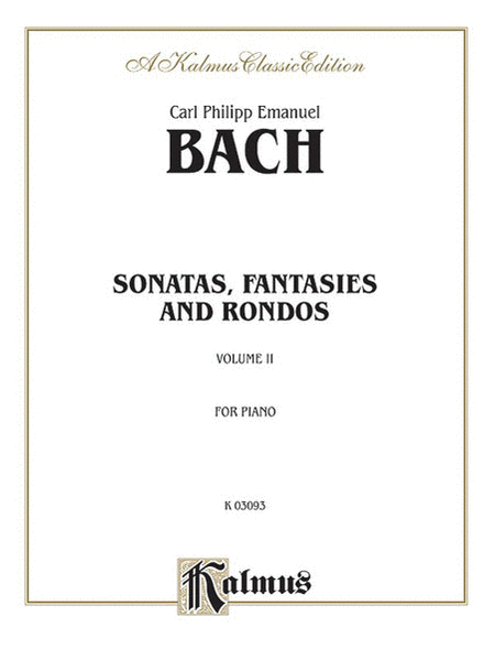 Sonatas, Fantasias and Rondos, Volume II