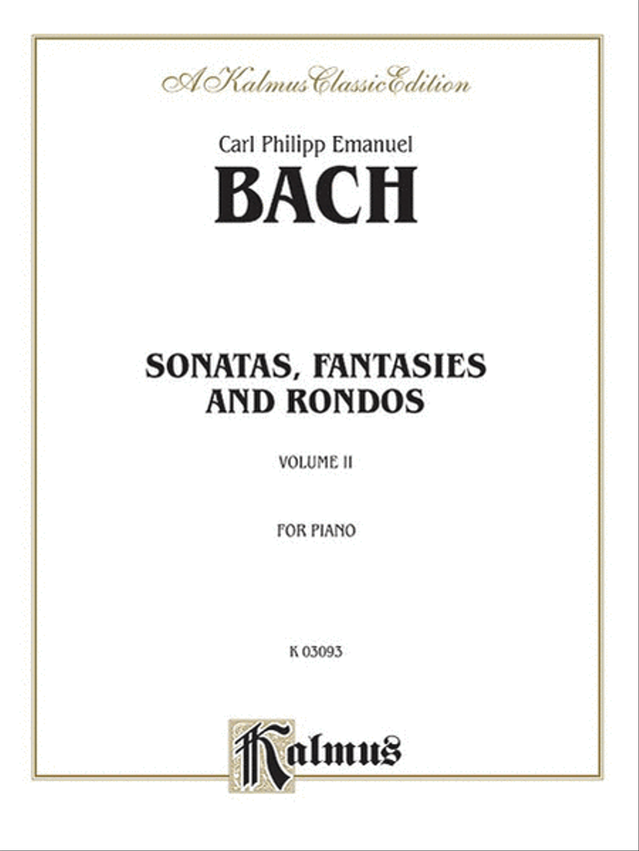 Sonatas, Fantasias & Rondos, Volume 2 Piano Solo scores gallery preview page 1