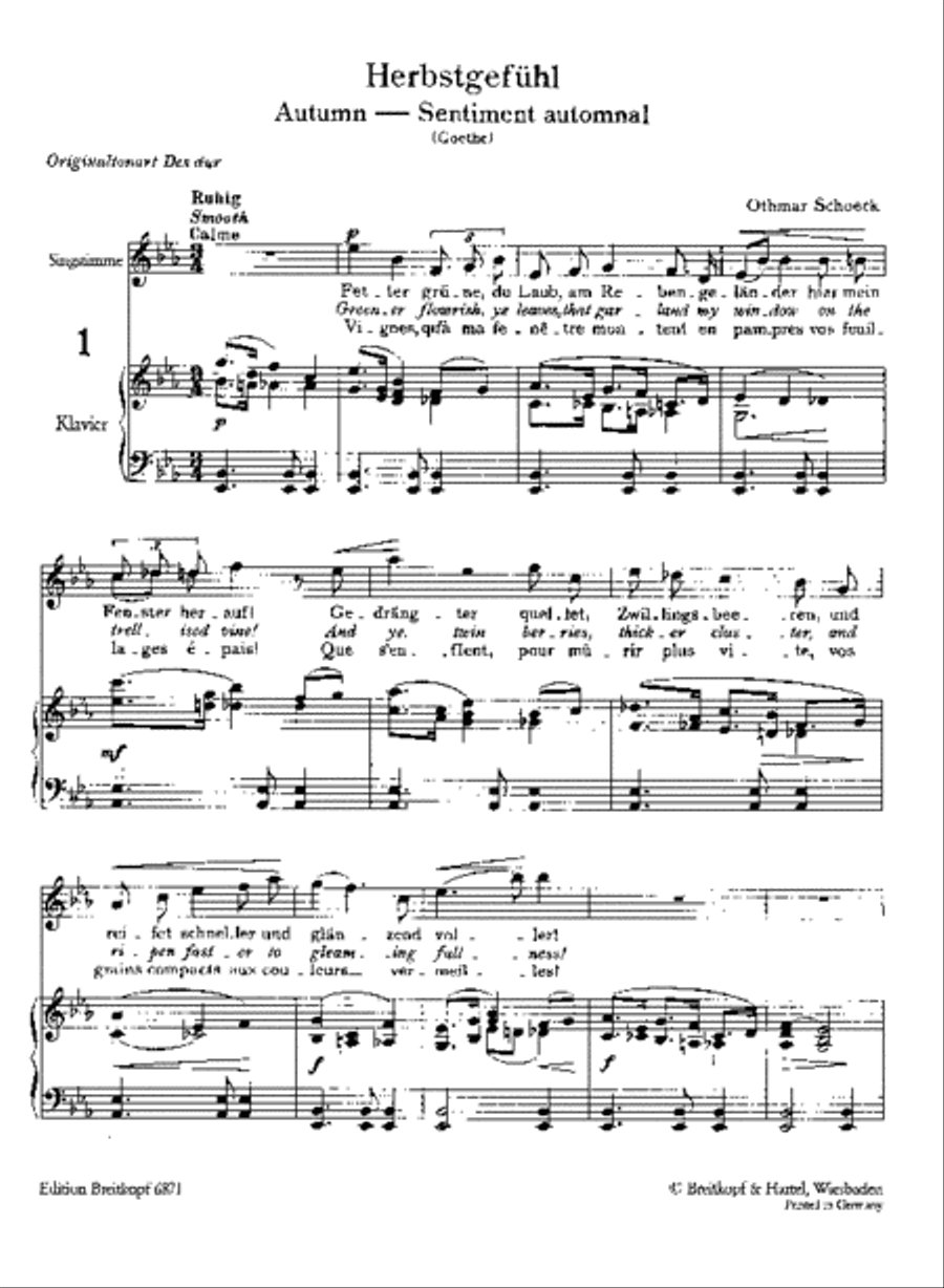 Selected Lieder and Songs Voice Solo scores gallery preview page 2