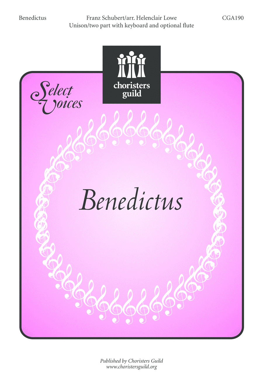 Benedictus Holy Jesus, Our Savior Choir scores gallery preview page 1