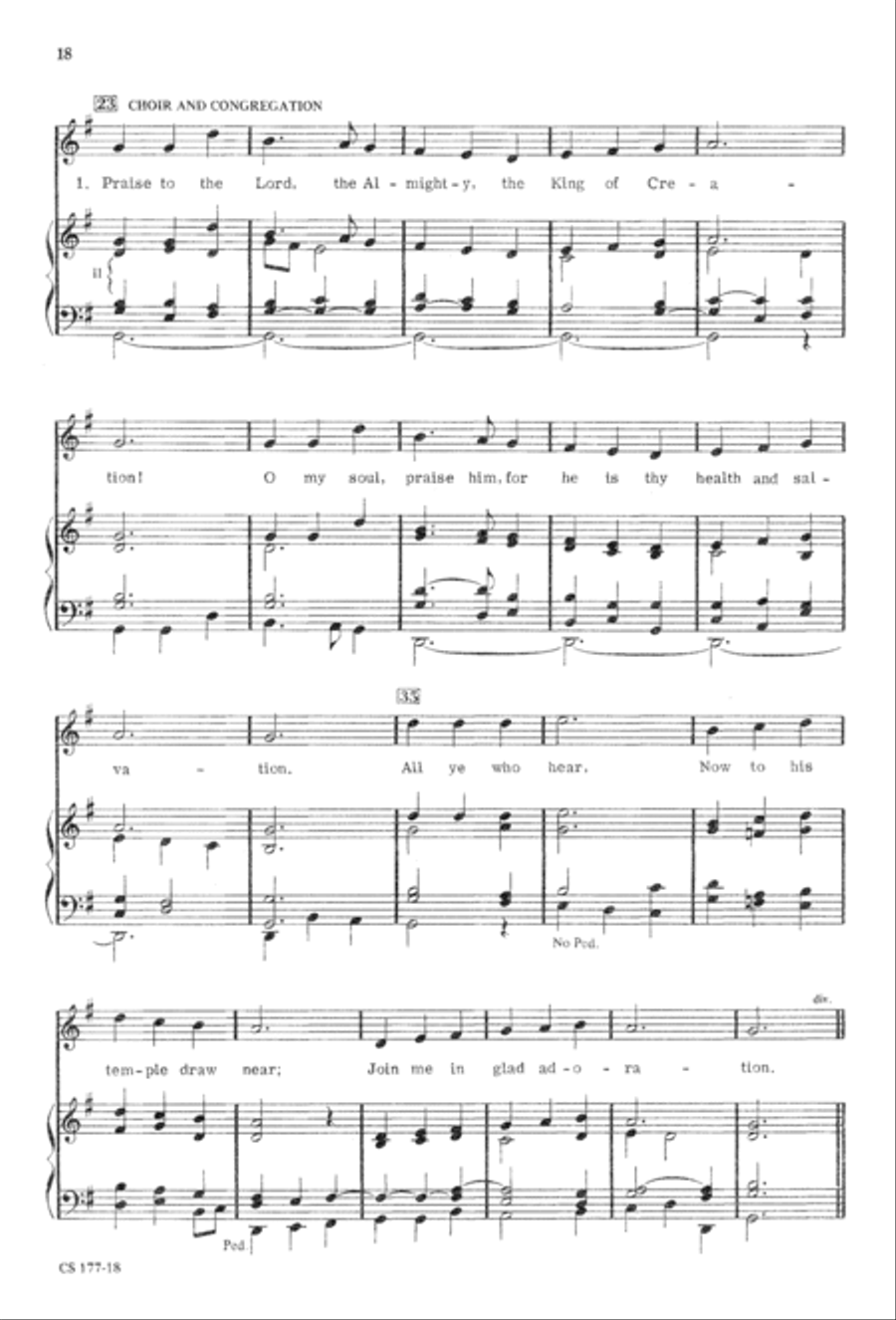 Foundation Anthems 3-Part scores gallery preview page 20
