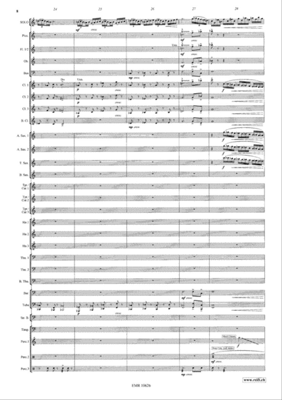 Saltatio Diabolica Concert Band scores gallery preview page 9