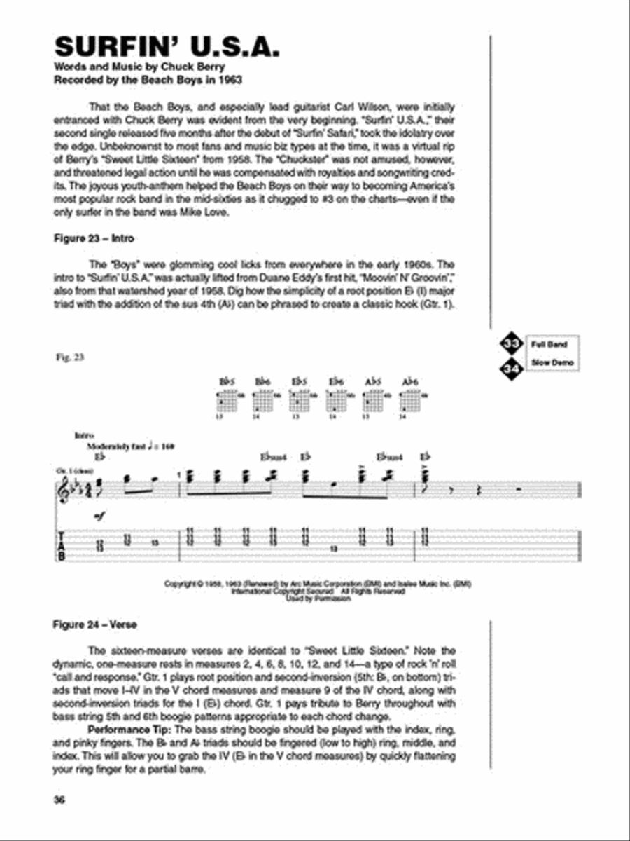 Best of Surf Guitar Best of Surf Guitar Electric Guitar scores gallery preview page 5