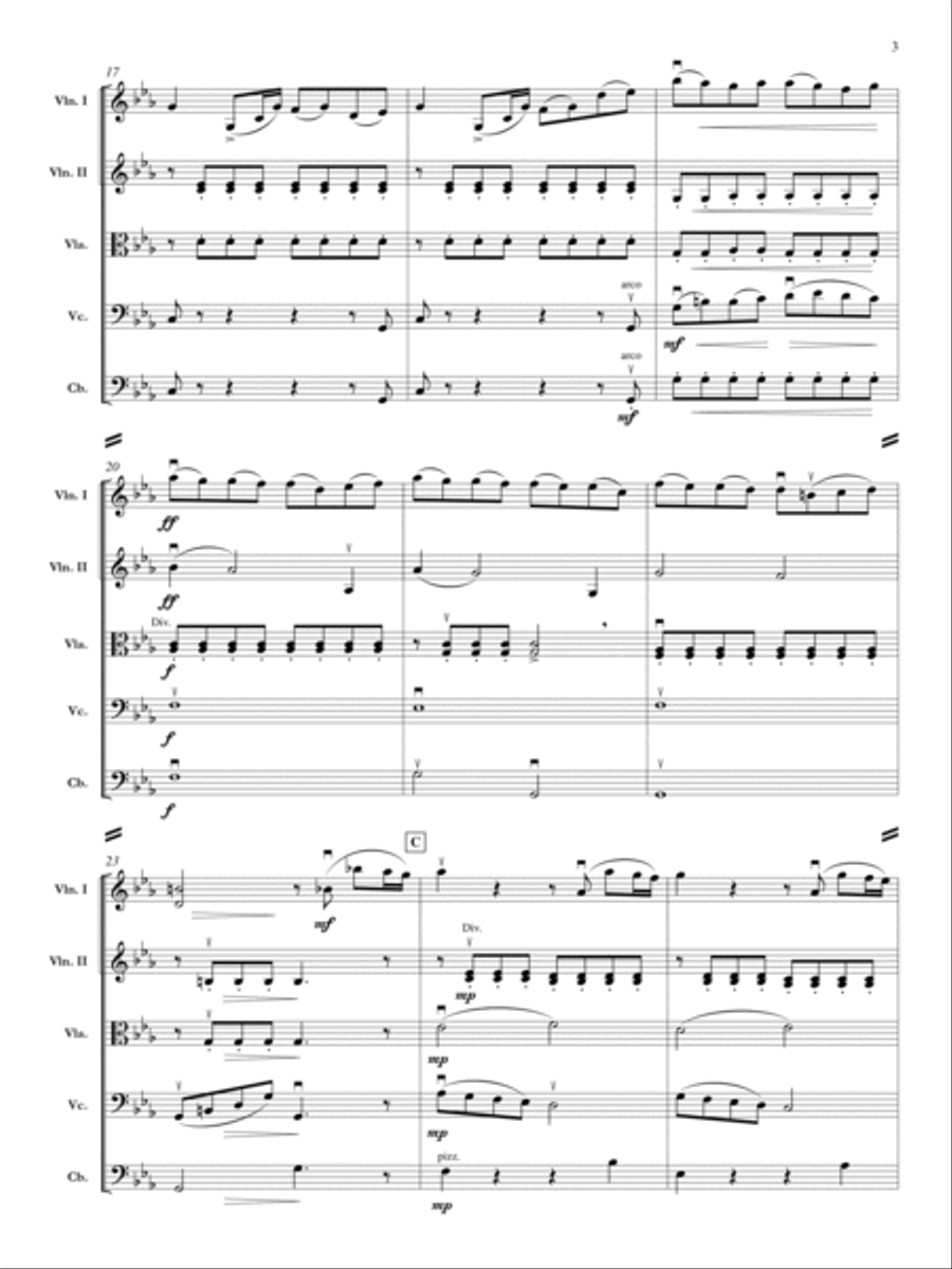 British Mystery Theater Orchestra scores gallery preview page 4