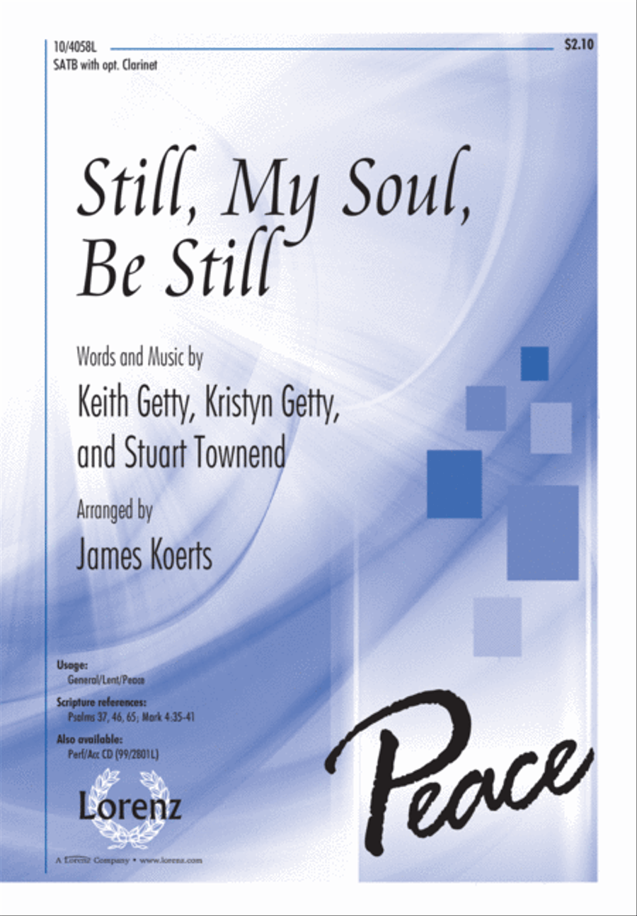 Still, My Soul, Be Still 4-Part scores gallery preview page 2