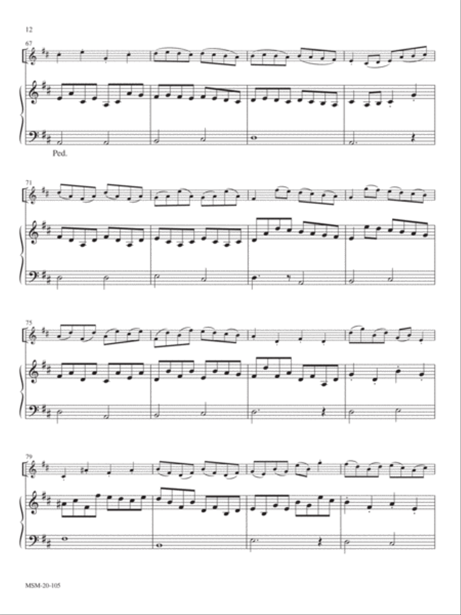 Ah! Quel Grand Myst√®re! (Ah! What Great Mystery!) Violin scores gallery preview page 5