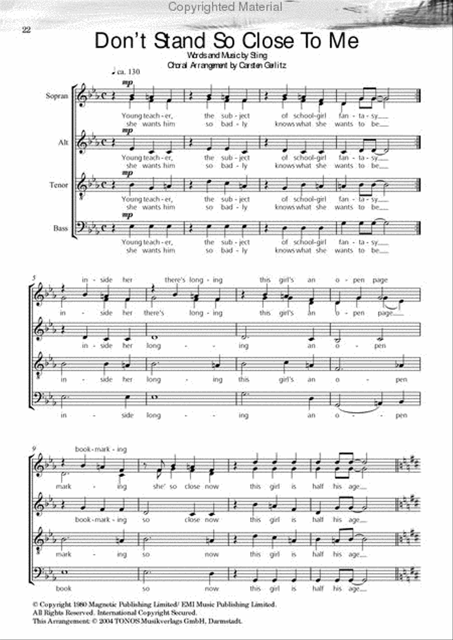 Fields of Gold SSATB scores gallery preview page 12