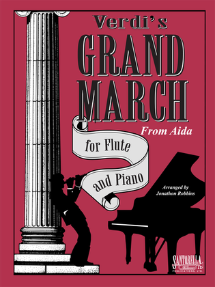 Book cover for Grand March from Aida for Flute and Piano