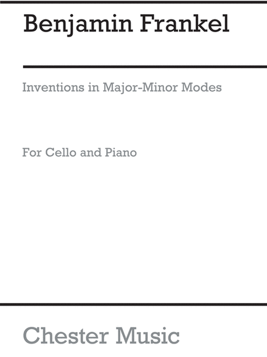 Inventions for Cello and Piano
