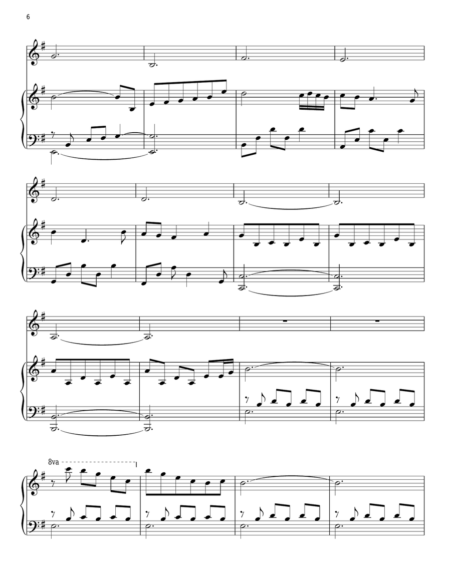 Temple Dance Flute scores gallery preview page 6