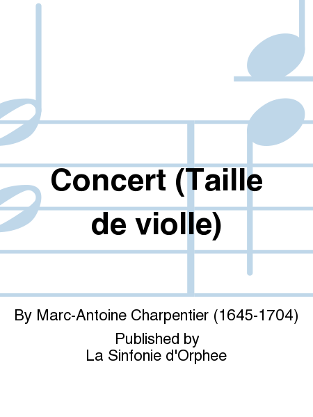 Concert (Taille de violle)