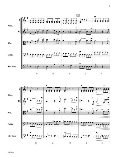 Italian Symphony (First Movement): Score