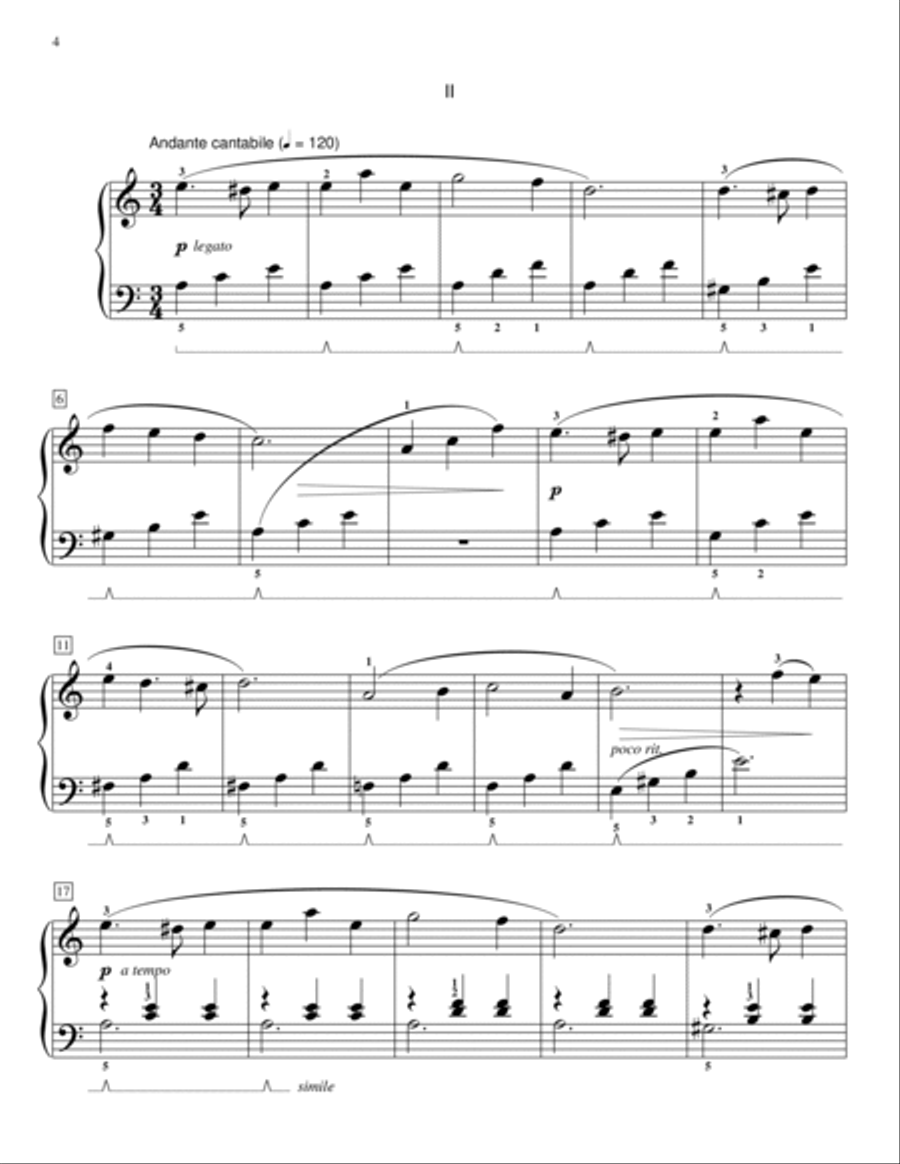 Sonatina Bravo Piano Method scores gallery preview page 4