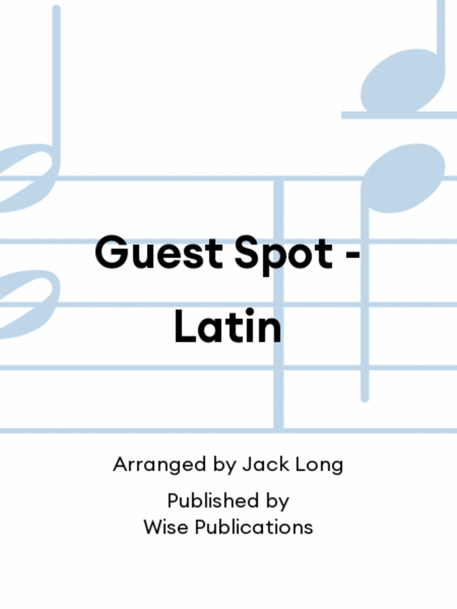 Guest Spot - Latin
