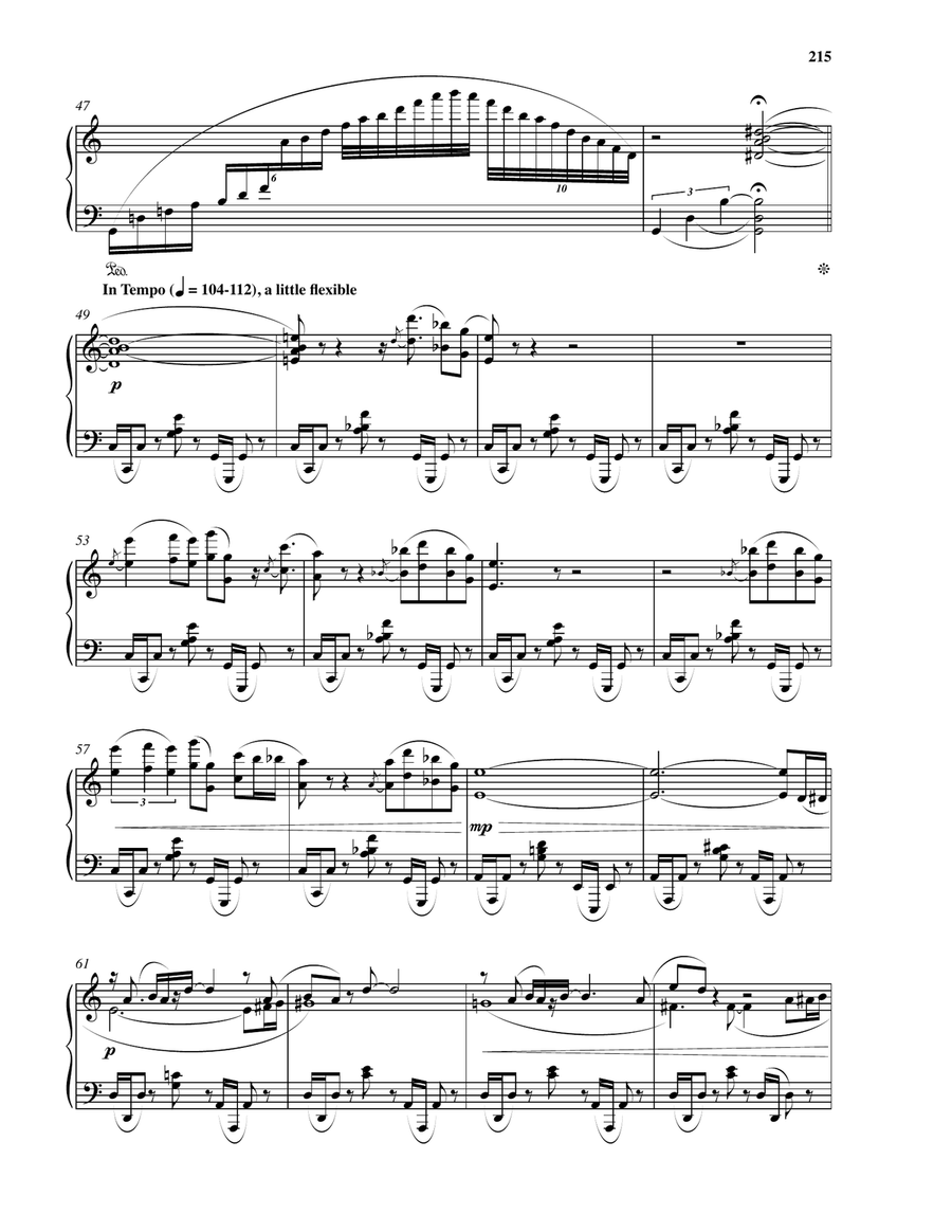 The Ladies Who Lunch The Ladies Who Lunch Piano Solo scores gallery preview page 4