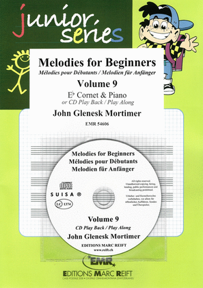 Book cover for Melodies for Beginners Volume 9
