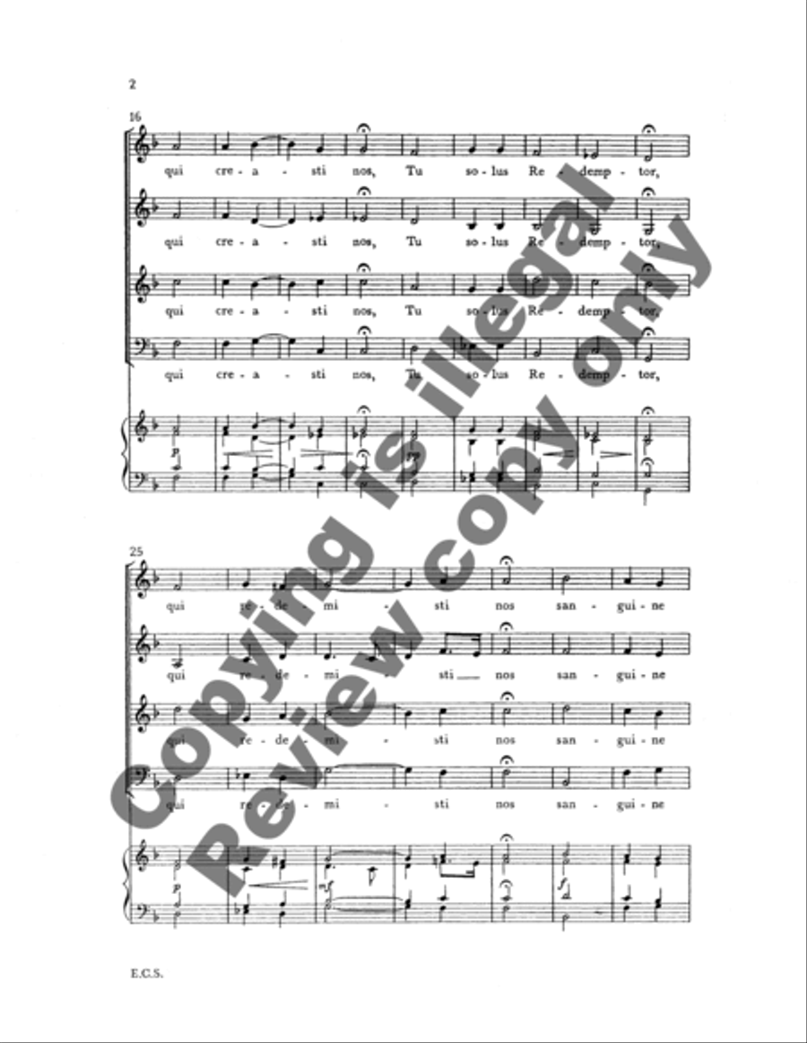 Tu solus 4-Part scores gallery preview page 9