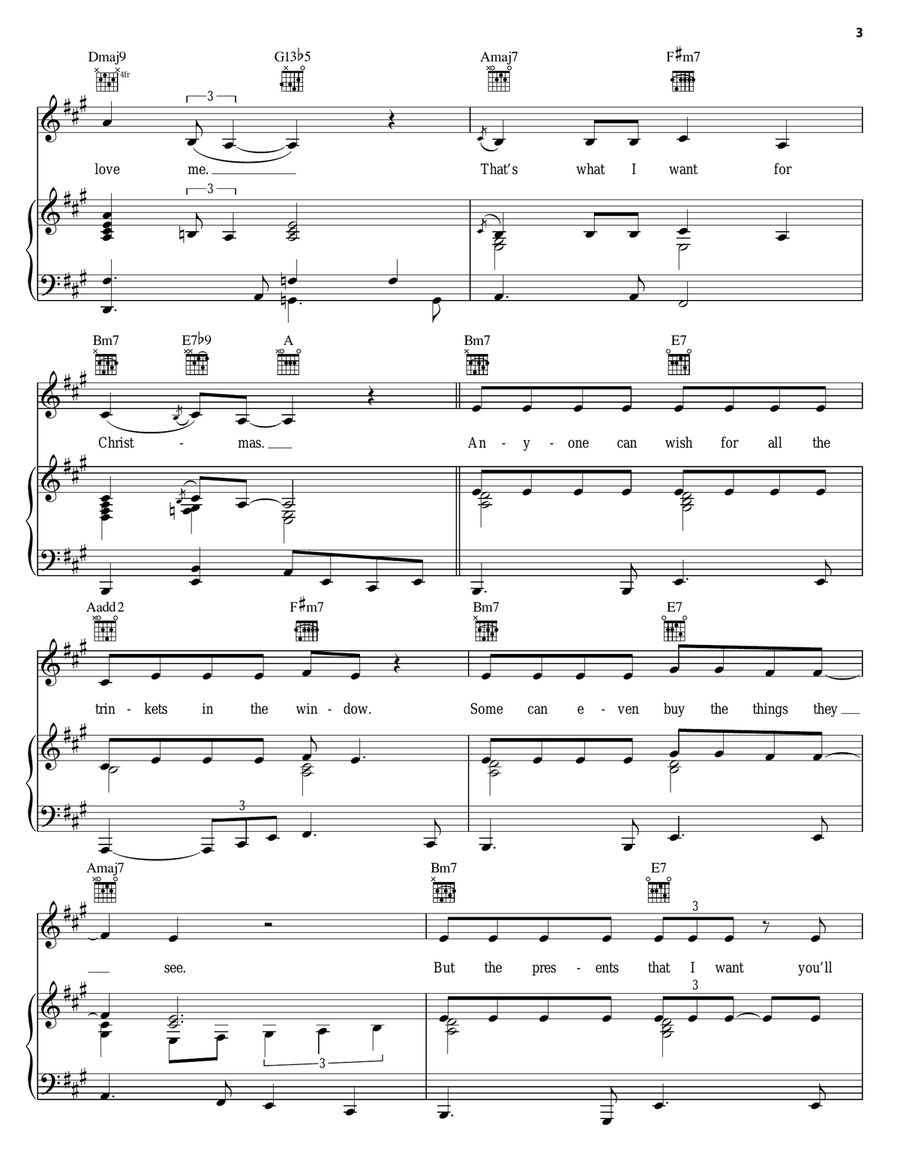 That's What I Want For Christmas Acoustic Guitar scores gallery preview page 3