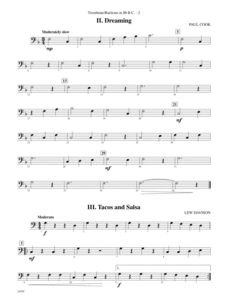 Belwin Beginning Band Kit #2: (wp) 1st B-flat Trombone B.C.