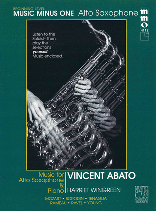 Book cover for Beginning Alto Sax Solos - Volume 2