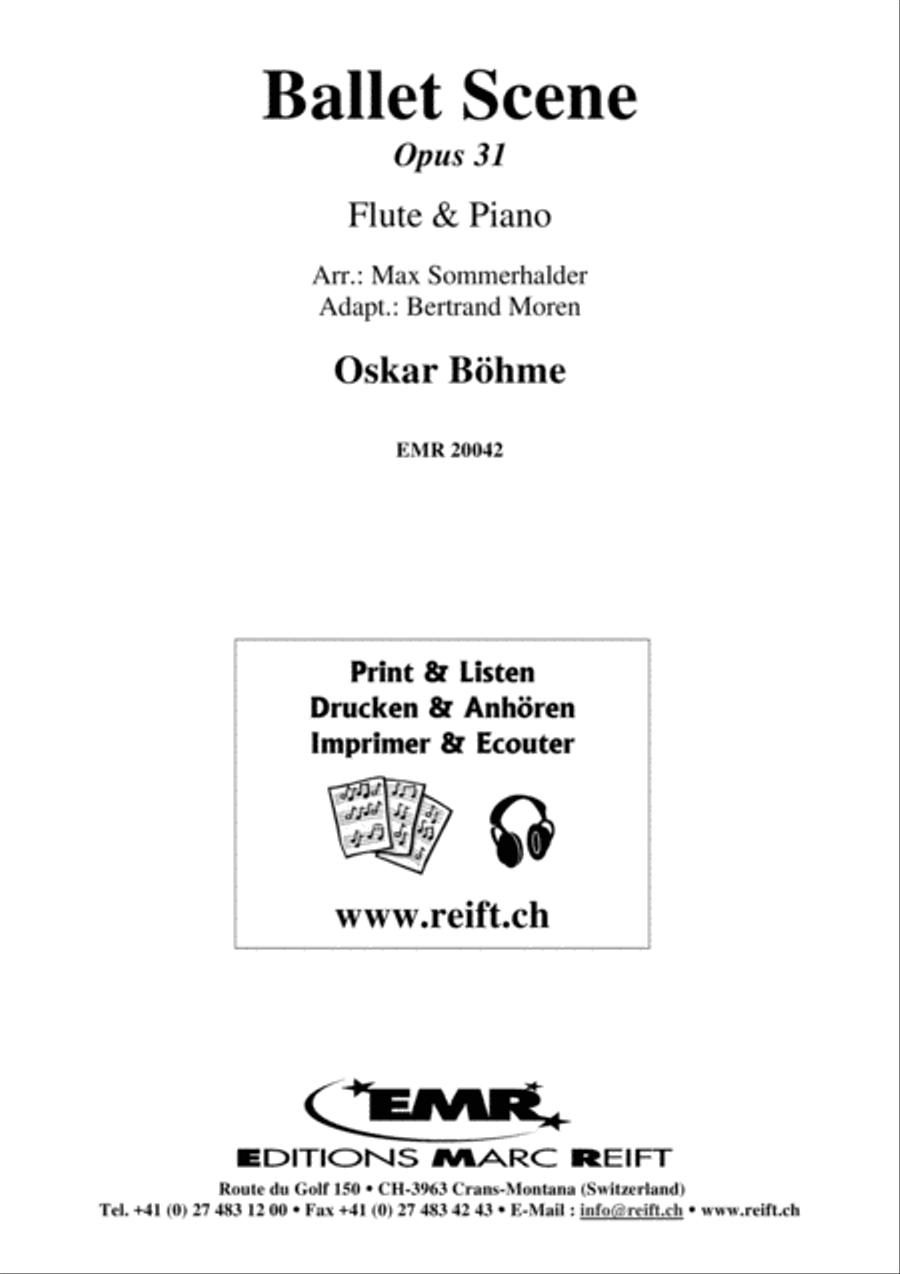 Ballet Scene Ballet Scene Flute Solo scores gallery preview page 2