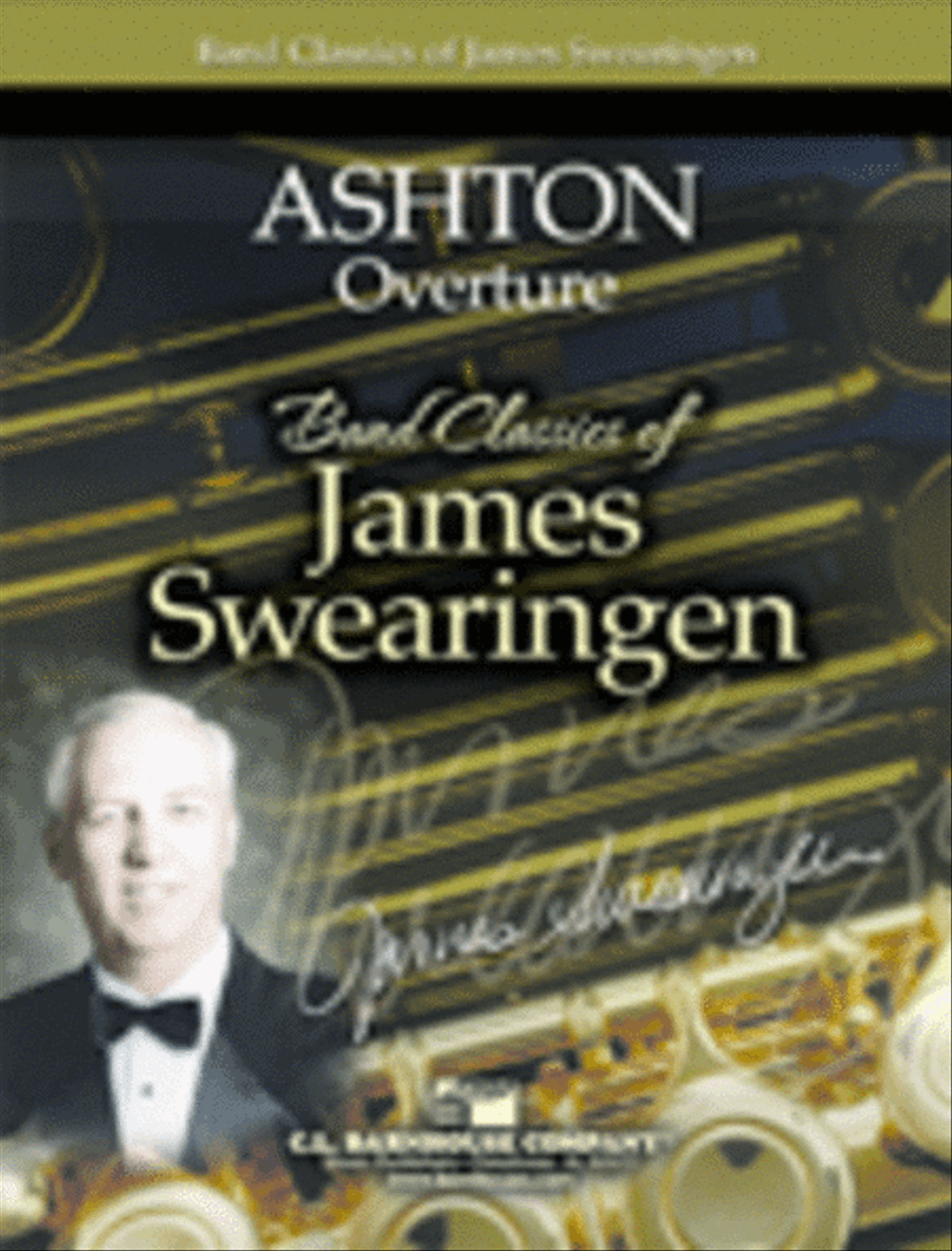 Ashton Overture Concert Band scores gallery preview page 1