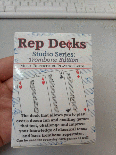 Rep Decks Studio Series: Trombone Edition