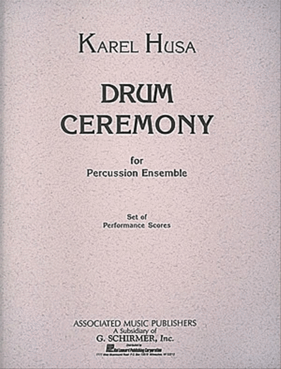 Drum Ceremony Percussion Ensemble scores gallery preview page 1