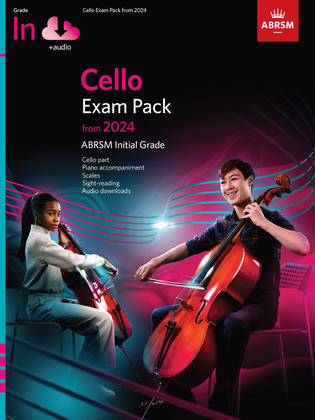 Book cover for Cello Exam Pack from 2024