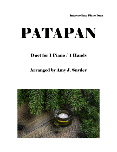 Patapan, piano duet image number null