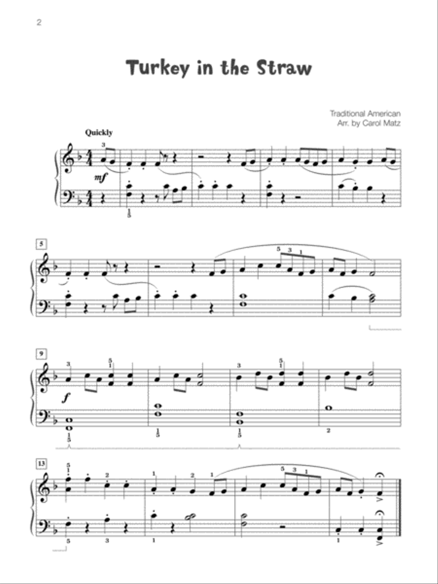 Famous & Fun Favorites, Book 4: 16 Appealing Piano Arrangements Piano Method scores gallery preview page 2