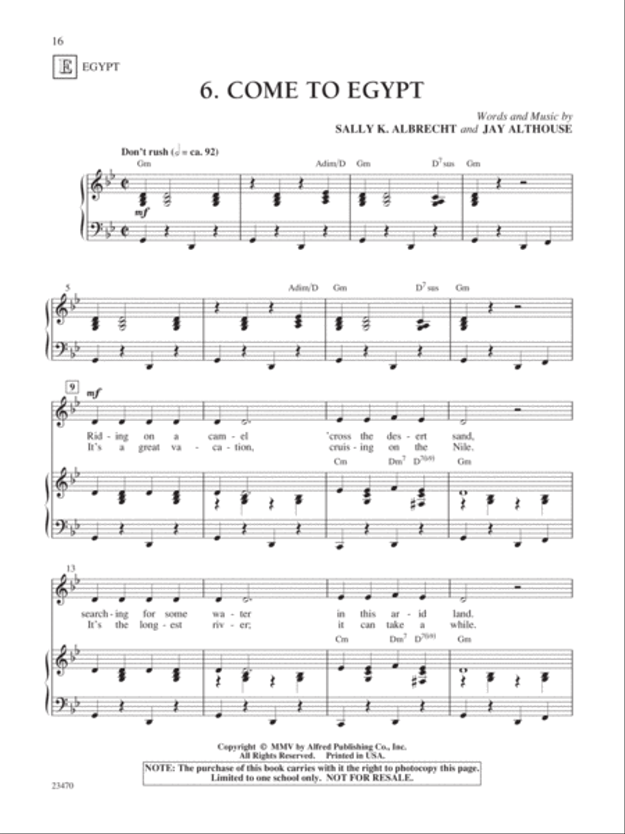 It's a Wonderful World - CD Kit Choir scores gallery preview page 4
