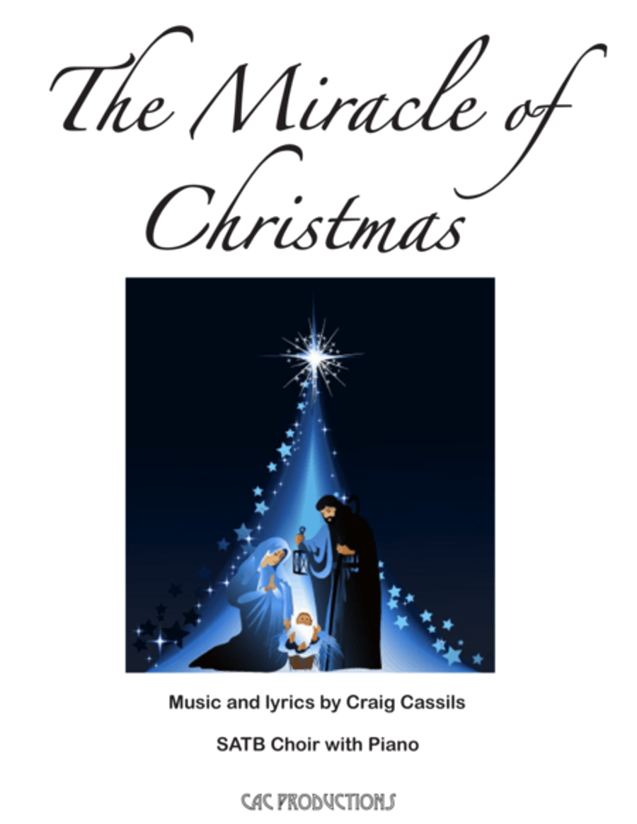 The Miracle of Christmas 4-Part scores gallery preview page 1